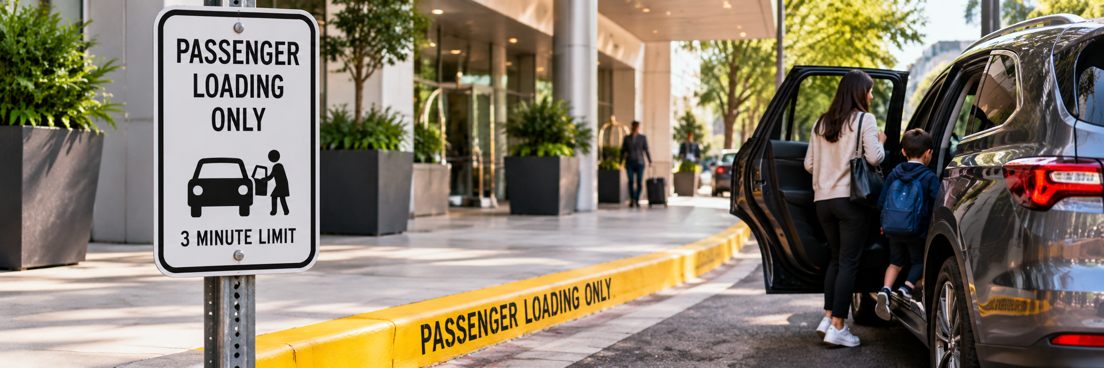 Can You Park in a Passenger Loading Zone? Passenger Loading Rules