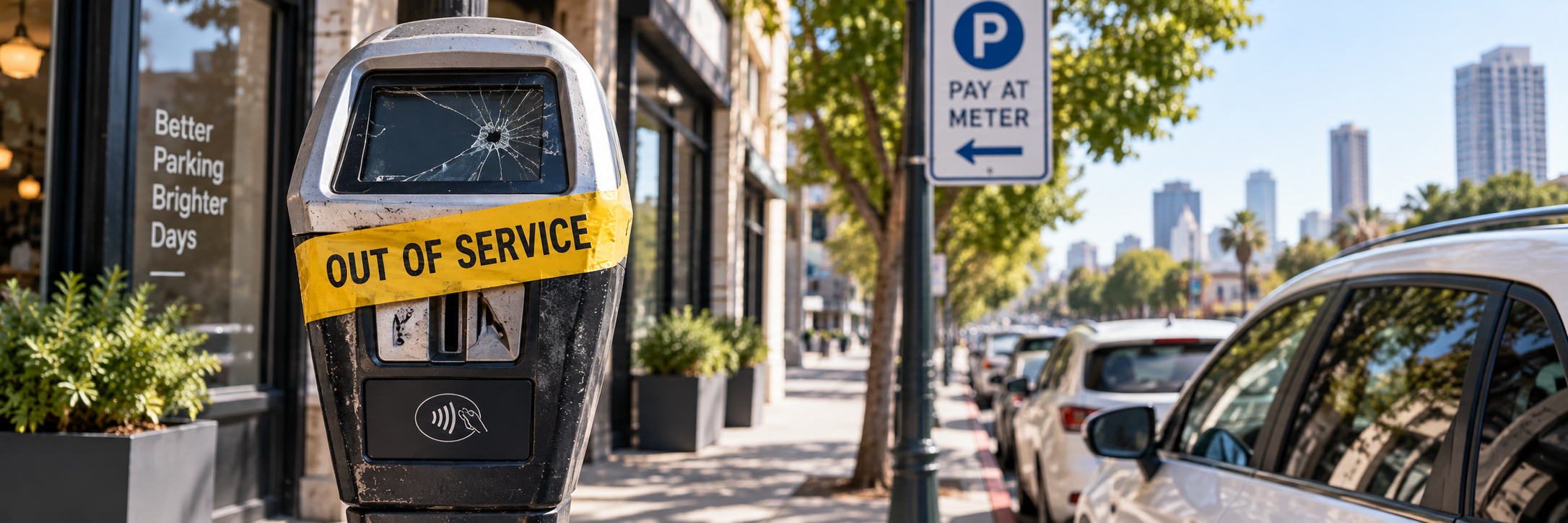 Can You Park at a Broken Parking Meter?