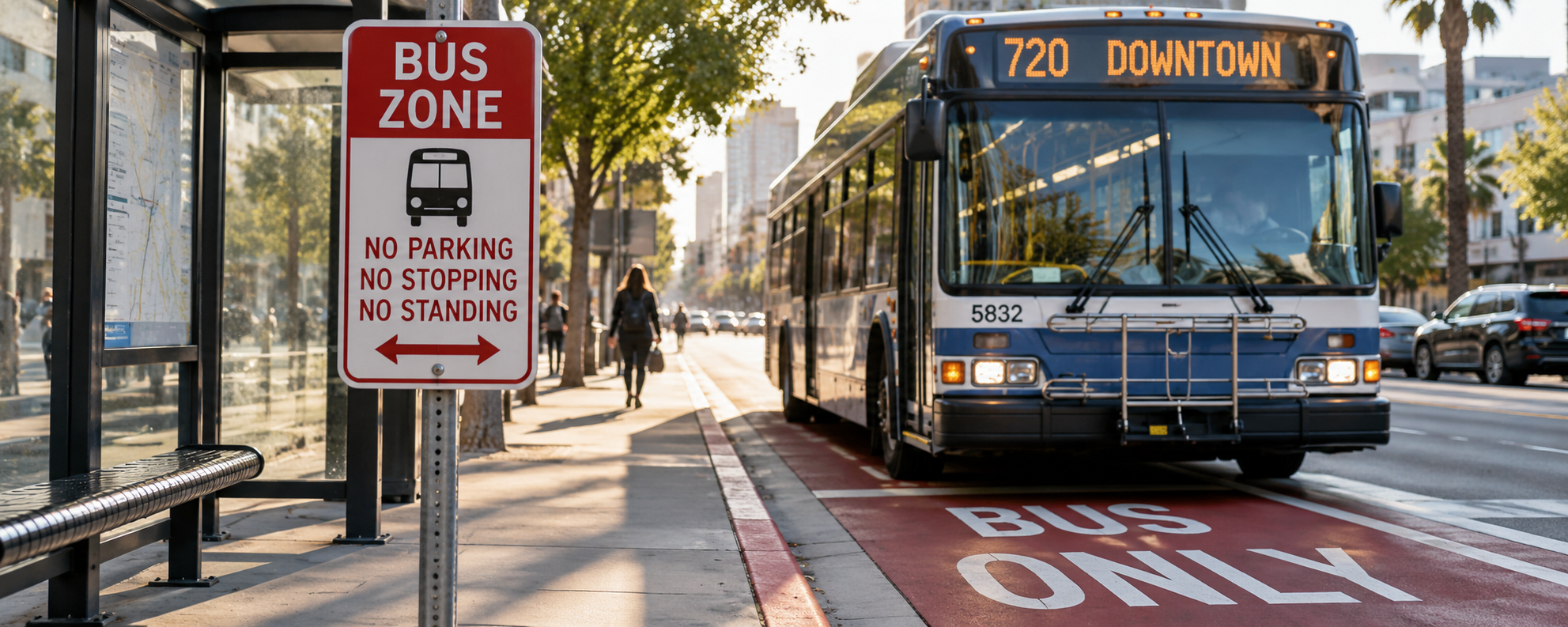Can You Park in a Bus Zone? Bus Zone Parking Rules