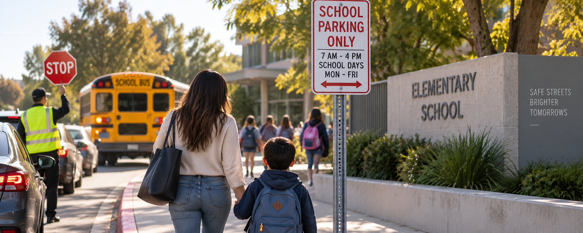 Can You Park Near a School? School Zone Parking Rules