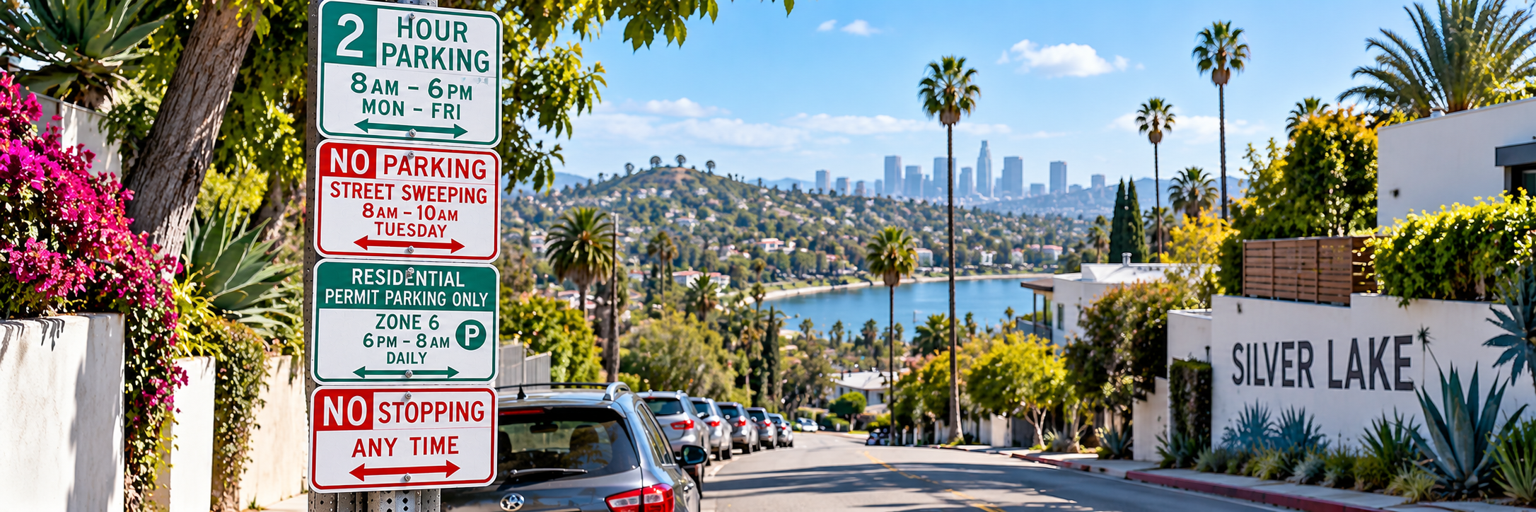 Silver Lake Parking Guide: Street Parking, Signs & Local Rules