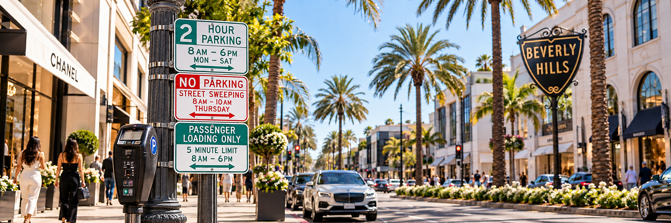 Beverly Hills Parking Guide: Street Parking, Meters & Parking Rules