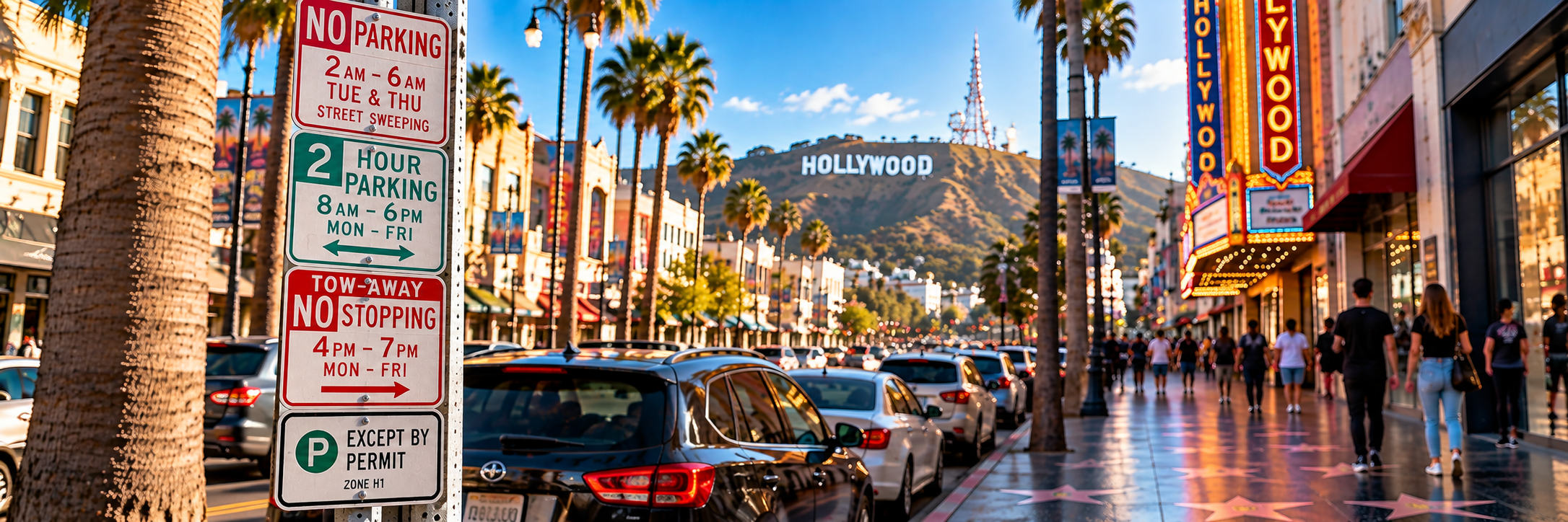 Hollywood Parking Guide: Street Parking, Meters & Parking Rules