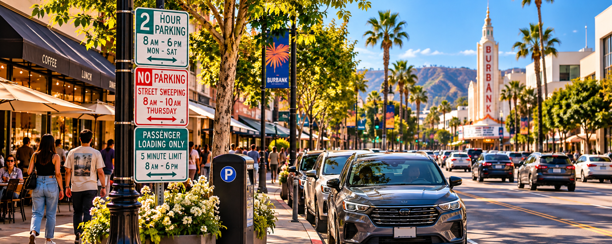 Burbank Parking Guide: Street Parking, Meters & Parking Rules