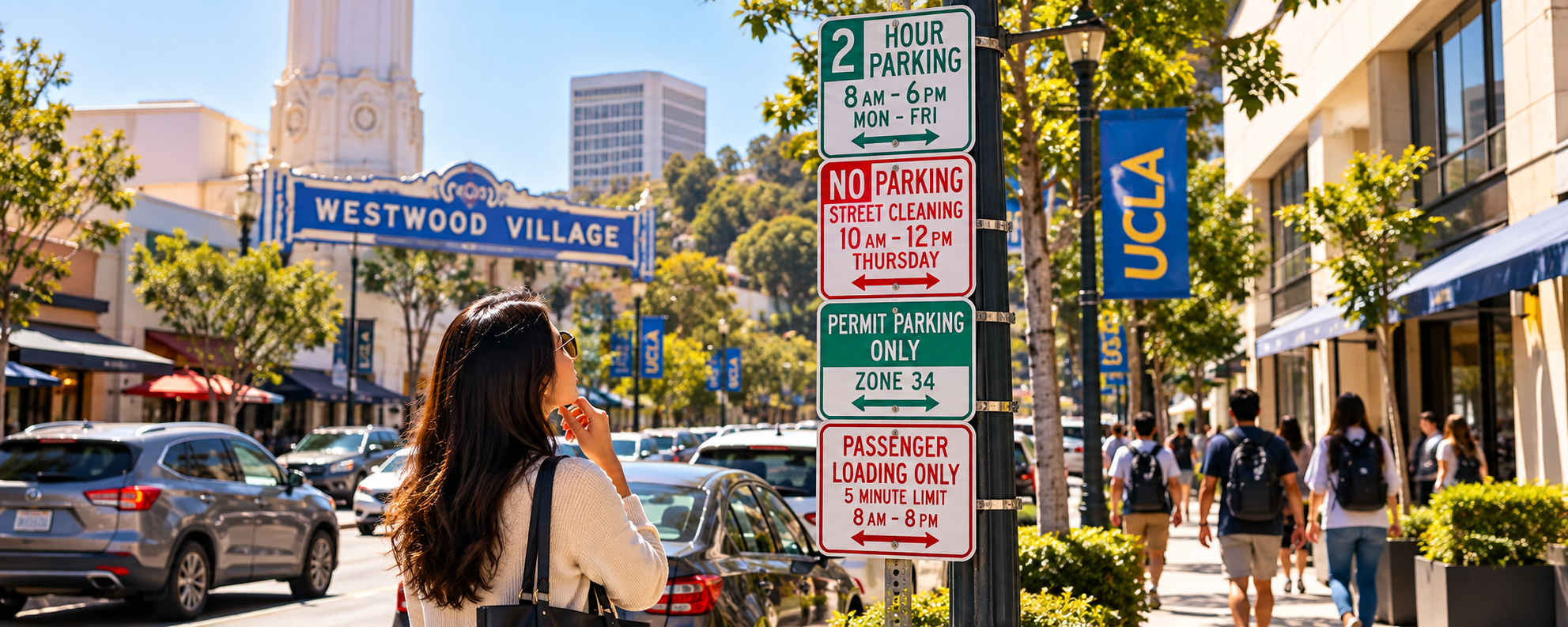 Westwood Parking Guide: Street Parking, Meters & Parking Rules